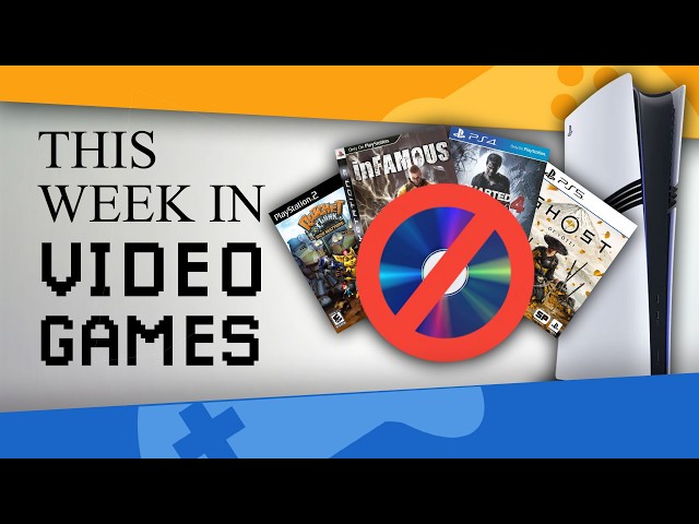 Sony abandoning discs is a new low for them, and a dark day for videogames | This Week in Videogames