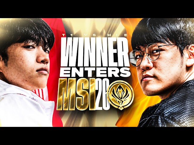 WINNER GOES TO MSI - T1 VS HLE - LCK SPRING PLAYOFFS 2026