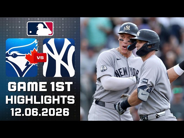 🔴LIVE🔴Toronto Blue Jays Vs New York Yankees Game 1th Highlights June 12, 2026 Envivo MLB THE SHOW 26