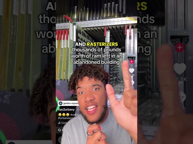 He found an abandoned super computer… how much is it worth?? #c#carterpcstech #RAM #nvidia #gpu