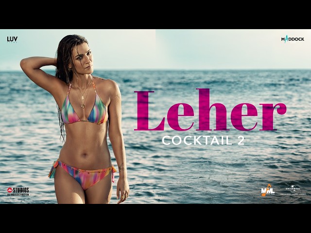 Leher (Official Video) Shahid, Kriti, Rashmika | Pritam, Arijit Singh, Amitabh B | Cocktail 2
