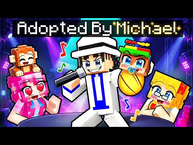 Adopted By MICHAEL JACKSON in Minecraft!