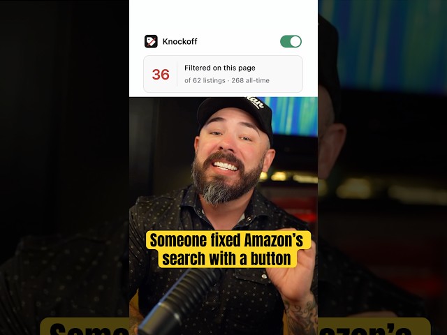 Someone Built A Button To Fix Amazon Search