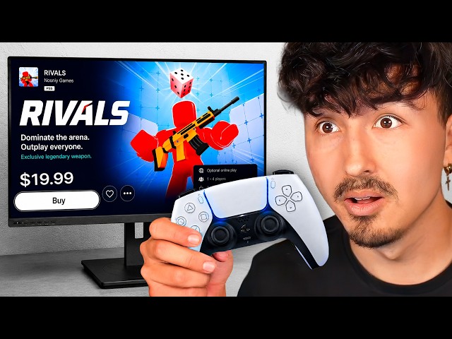 I tested ROBLOX RIVALS on the PLAYSTATION 5