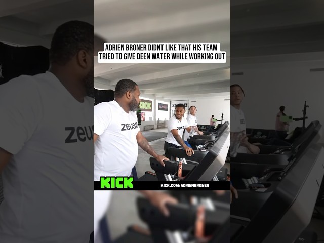 Adrien Broner Didn't Like That His Team Tried To Give Deen Water While Working Out