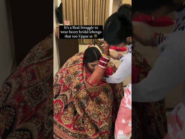 😂❤️ #shortsvideo #wedding #bridalmoments #weddingattire #viralwedding #love #bridesgoal
