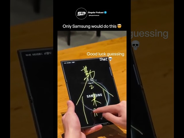 Samsung's Fold Craziest Security Feature Ever 🤯