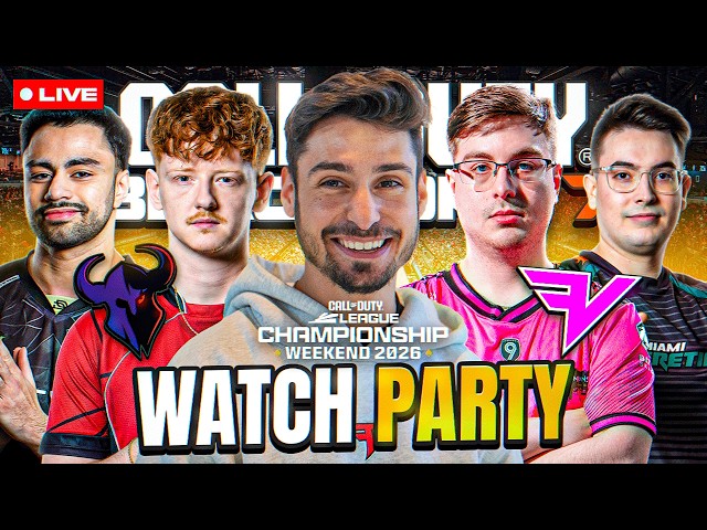 CDL CHAMPS WATCH PARTY LIVE FROM VEGAS | !yt !discord !tiktok !community