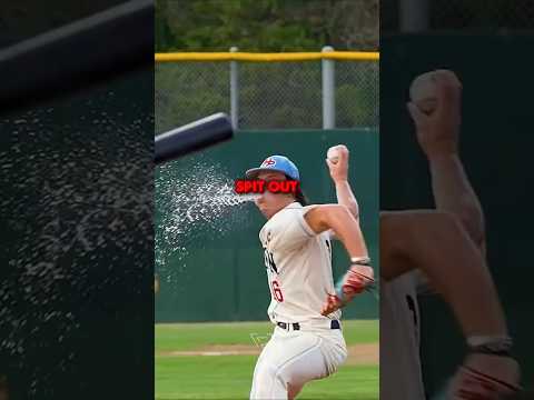 He SPIT During His Pitch for THIS Reason 😳⚾