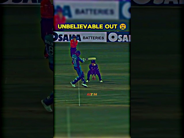unbelievable out 😵 #cricket #shorts