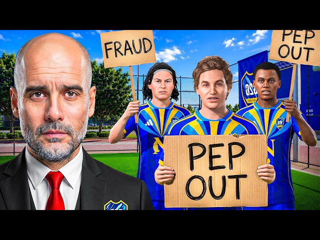 Players Protest Against Pep Guardiola…