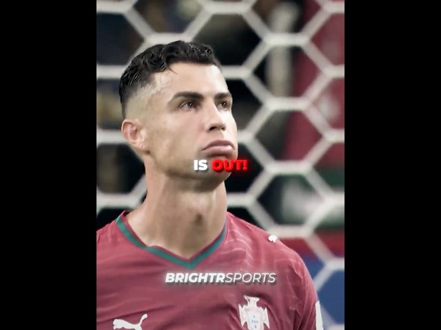 Ronaldo's LAST World Cup… 😭⚽