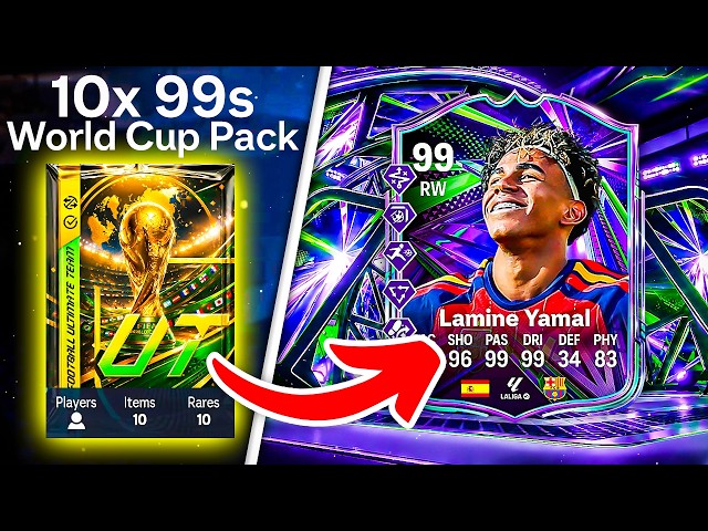 WE PACKED 10x WORLD CUP WINNERS CARDS! 😱 FC 26 Ultimate Team