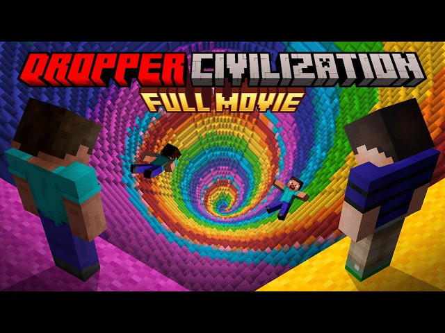 I Survived Minecraft's Dropper Civilization