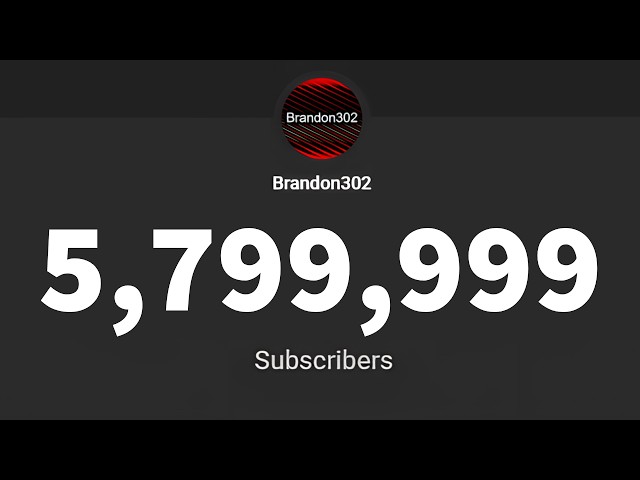 5,800,000 SUBSCRIBERS LIVE 🔴