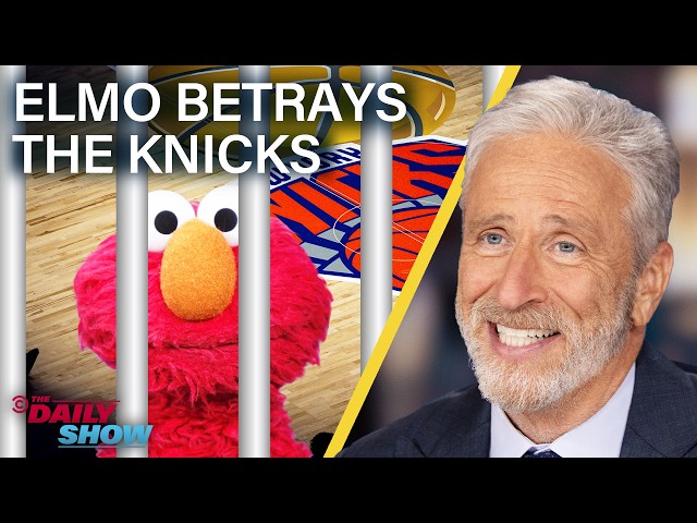 Knicks Fans Brand Elmo a Traitor & Trump Storms Out of "Meet the Press" Interview | The Daily Show