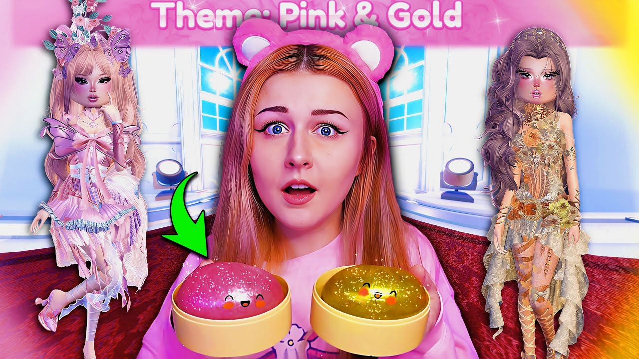 I LET My MYSTERY SQUISHY Color PICK My OUTFIT Color In DTI... | ROBLOX Dress to Impress Challenge