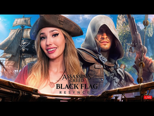 [LIVE] Assassins Creed Black Flag Resynced FINALE 🔥 First Ever Playthrough - Day 6