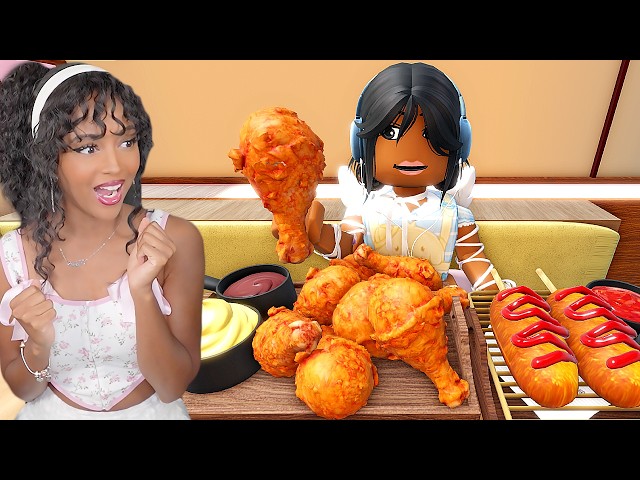 Roblox Mukbang is Satisfying!!