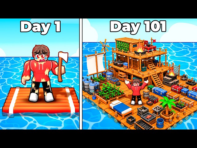 I Survived 101 Days on a RAFT..