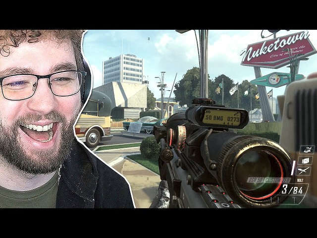 BLACK OPS 2 sniping is as perfect as I remember
