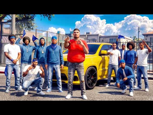 I GOT JUMPED INTO A NEW GANG IN GTA 5 RP!