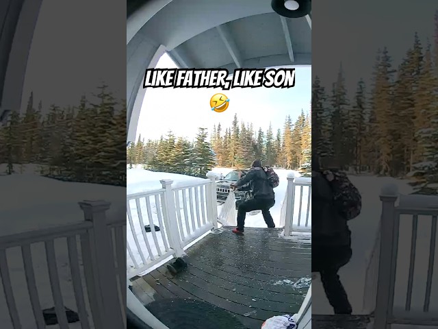 Turns out Grady wasn’t being stubborn..He inherited it 🤣 Happy Fathers Day! #fathersday