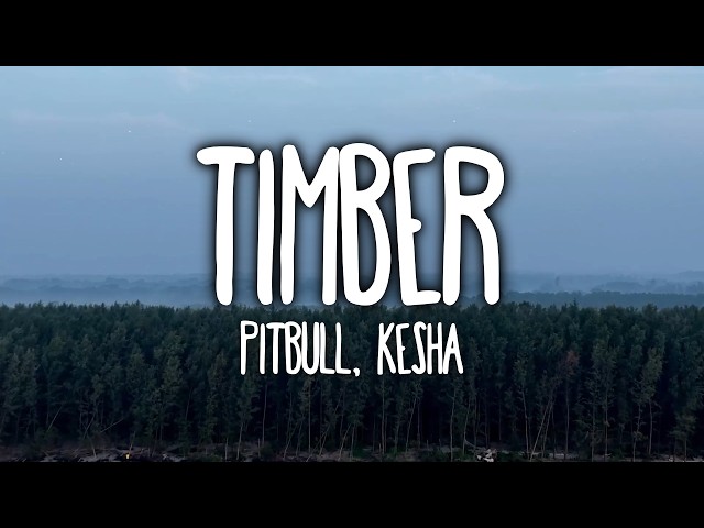 Pitbull - Timber (Lyrics)
