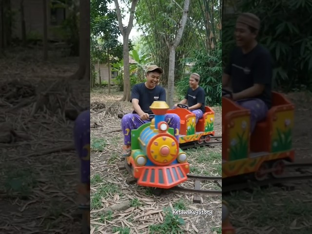 Ipul naik kereta api odong odong #shorts #funny #comedy #viral