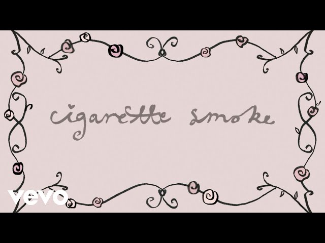Olivia Rodrigo - cigarette smoke (Lyric Video)
