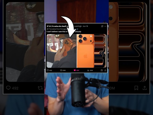This iPhone Had Twitter Confused 🤔