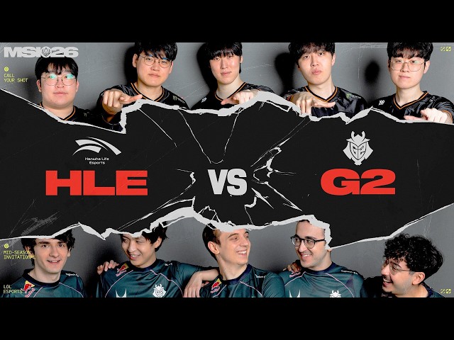 HLE vs G2 | MSI 2026 |  Bracket Stage Day 3