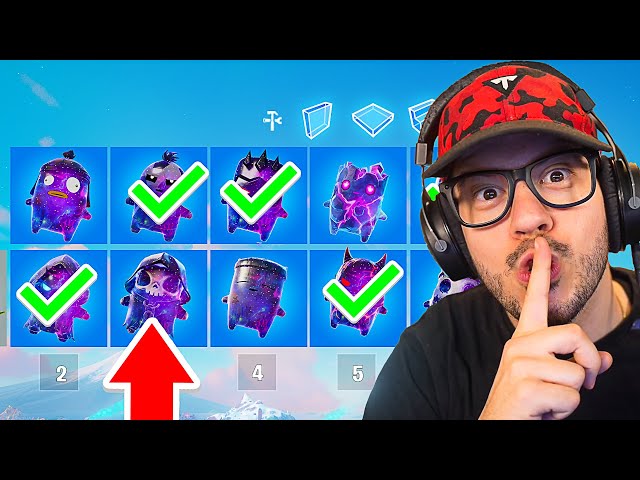 Finding ALL 10 GALAXY SPRITES in FORTNITE! (RARE)