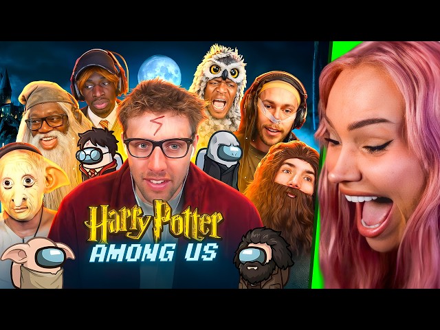 Talia Mar Reacts To SIDEMEN AMONG US HARRY POTTER EDITION