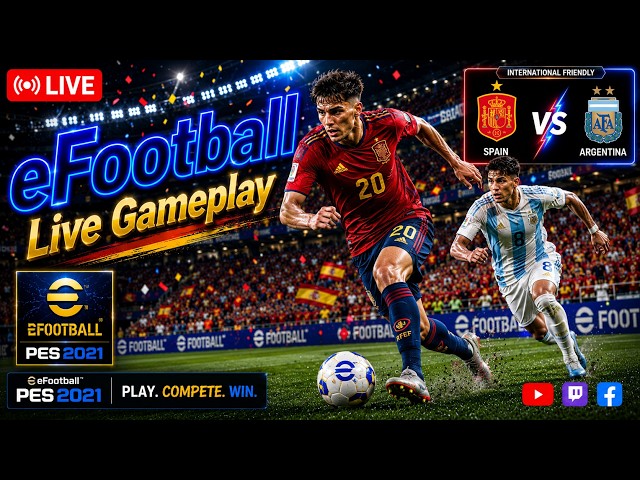 🔴 Football Fans Can't Miss This! | eFootball PES 2021 | LIVE Simulation - PRS SOUL
