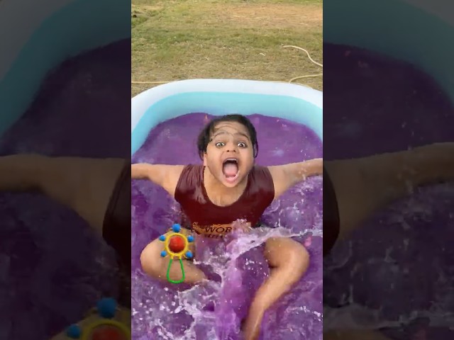 Swimming Pool main HOLI🫟🤣#shorts #comedy #funny #olidavines