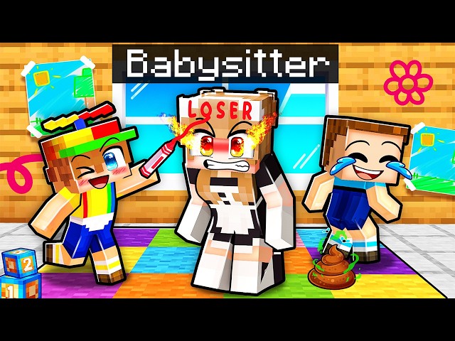 We Pranked the STRICTEST BABYSITTER in Minecraft!