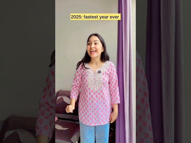 2025: fastest year ever 😂 #shorts #viral #explorepage