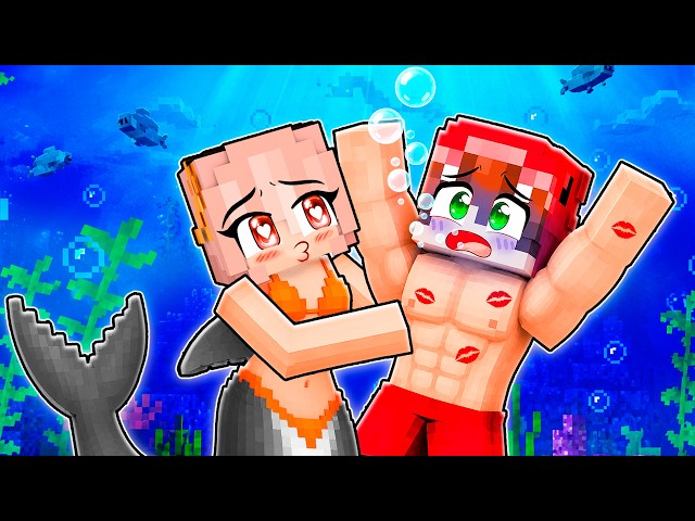 Atrapado por CHICA TIBURÓN en Minecraft!