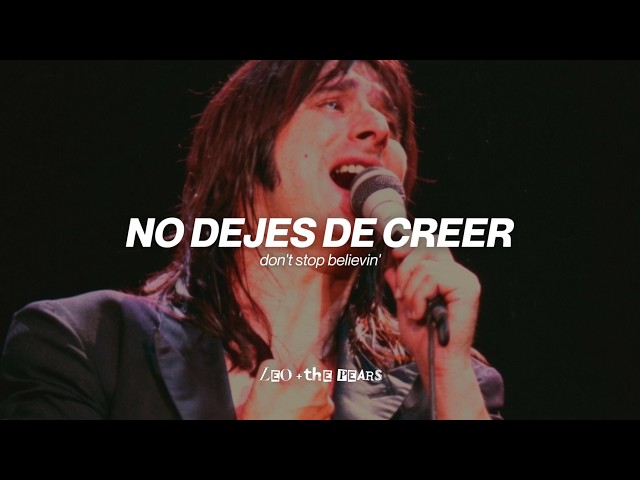 Journey - Don't Stop Believin' (Sub. Español + Lyrics)