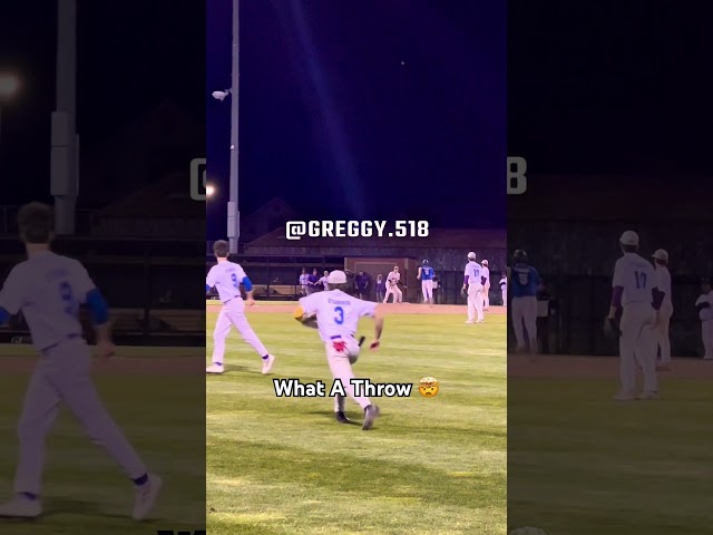 Greatest throw you’ll ever see #baseball #sctop10