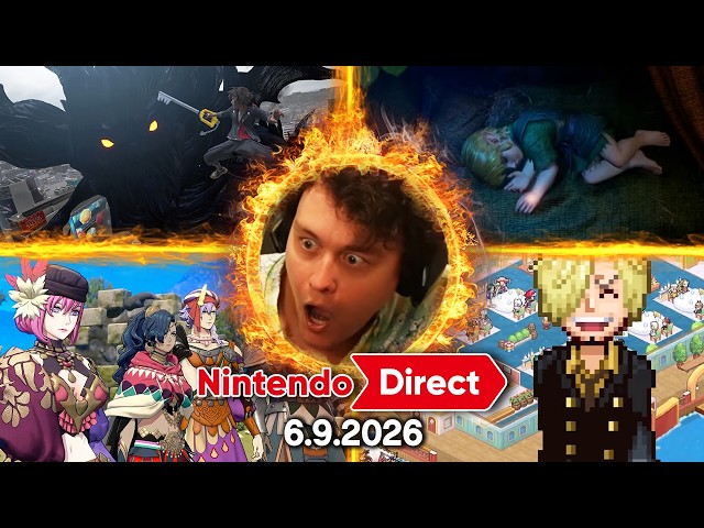Nintendo Direct 6.9.2026 LIVE REACTION - RogersBase Reacts