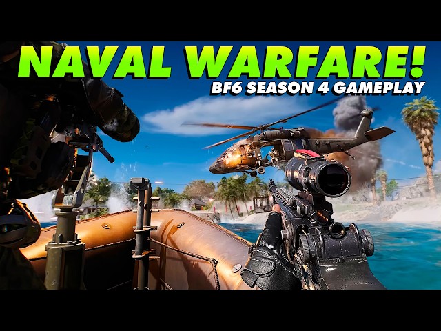 Naval Warfare Looks Epic! - Battlefield 6 Season 4 Trailer Breakdown