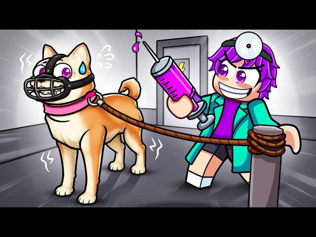 Trolling as a VET in Roblox Escape The Dog Pound...