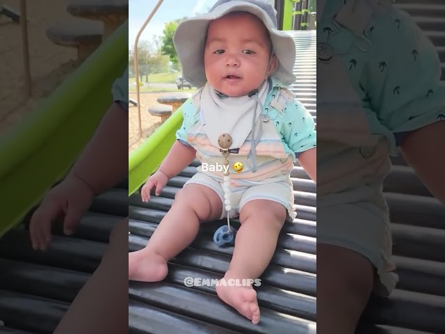 FUNNY BABY REACTION THAT WILL MAKE YOU HAPPY 😃 #shorts #viralshorts