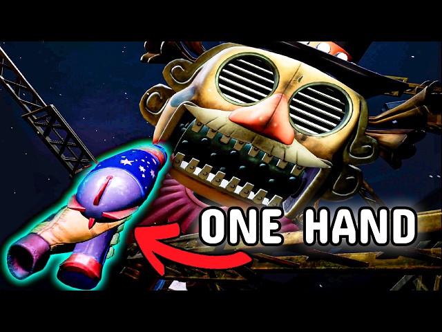 Can you beat FNAF Secret of the Mimic VR with ONE HAND?