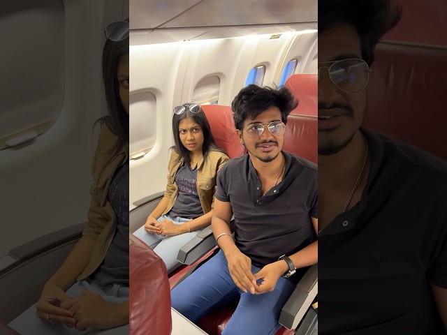 Flight 2 ✈️ #comedy #trending #viral #girl #shorts