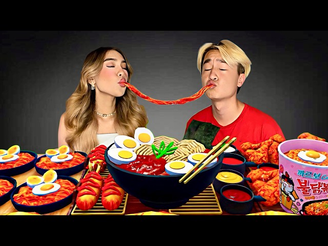 ROBLOX MUKBANG DATE vs IN REAL LIFE ASMR!