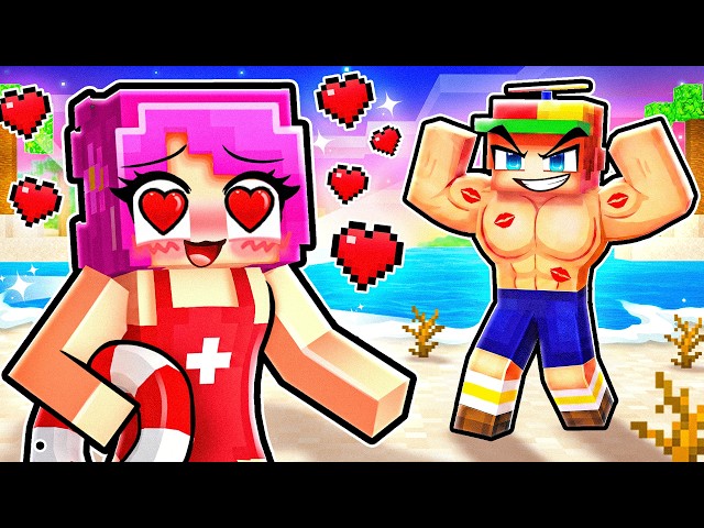 Lifeguard Daisy Has a Crush on Me in Minecraft!