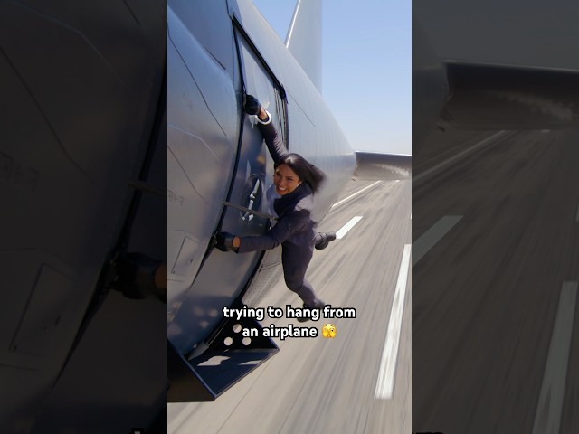taking ‘earning your wiiings’ to another level 🤯🛫 ​⁠@MichelleKhare  #airplane #stunt #redbull